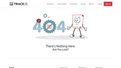 TrackJS JavaScript Error Logging image