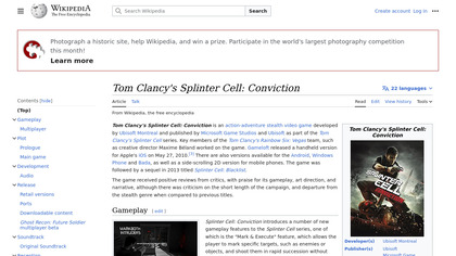 Tom Clancy’s Splinter Cell: Conviction image