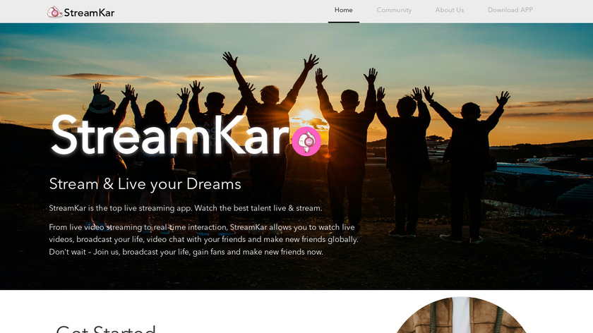 StreamKar Landing Page