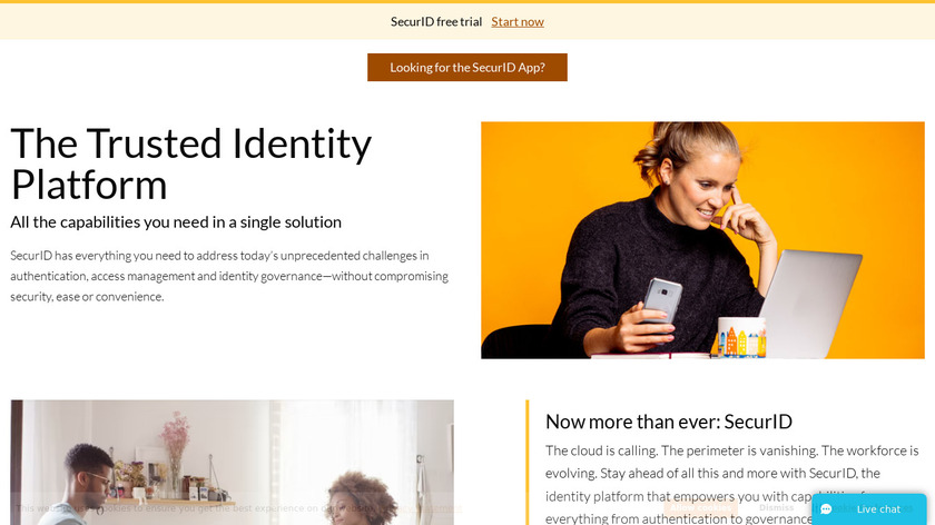 rsa.com SecurID Landing Page