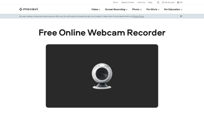 Movavi Webcam Recording image