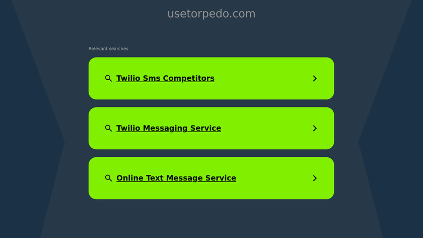 Torpedo Landing Page