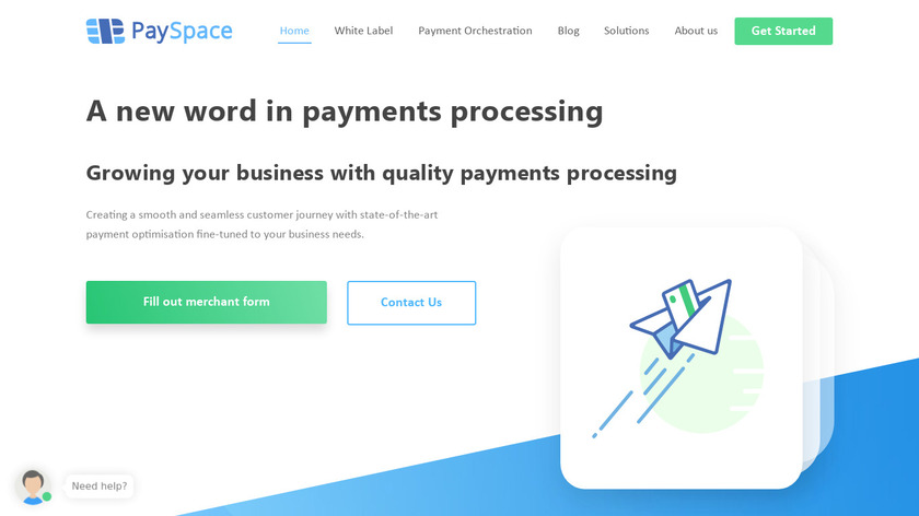 PaySpace Landing Page