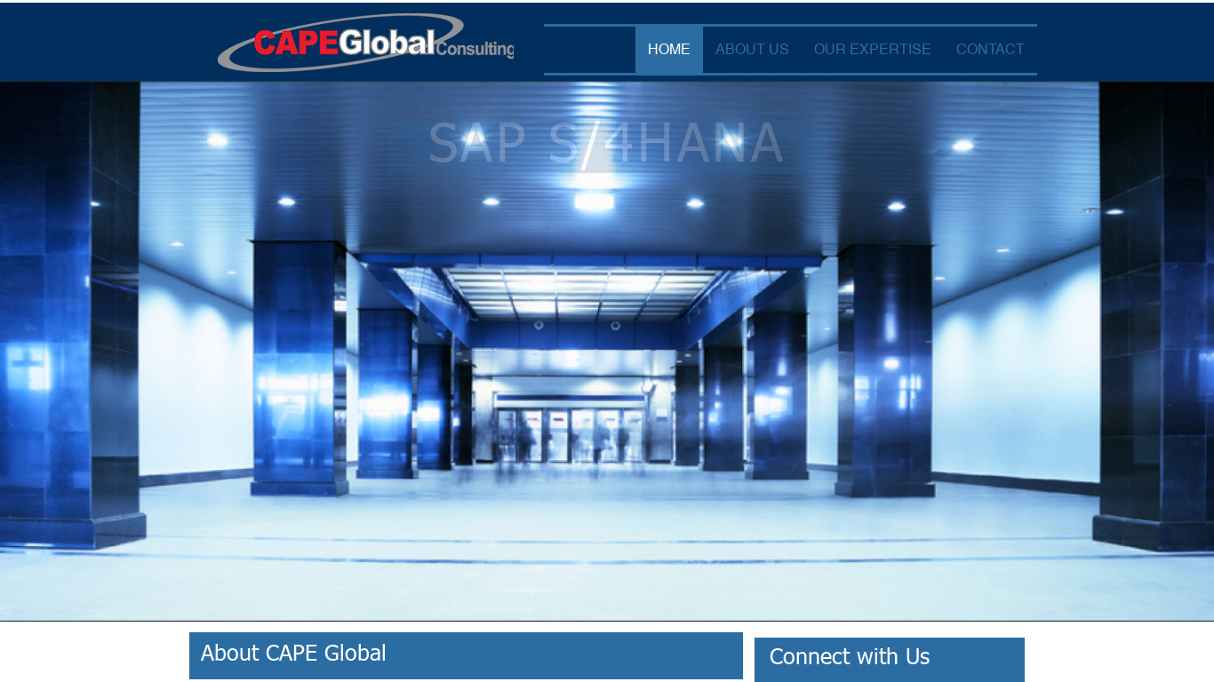 CAPE Global Consulting Inc Landing page