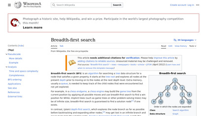Breadth-first search image