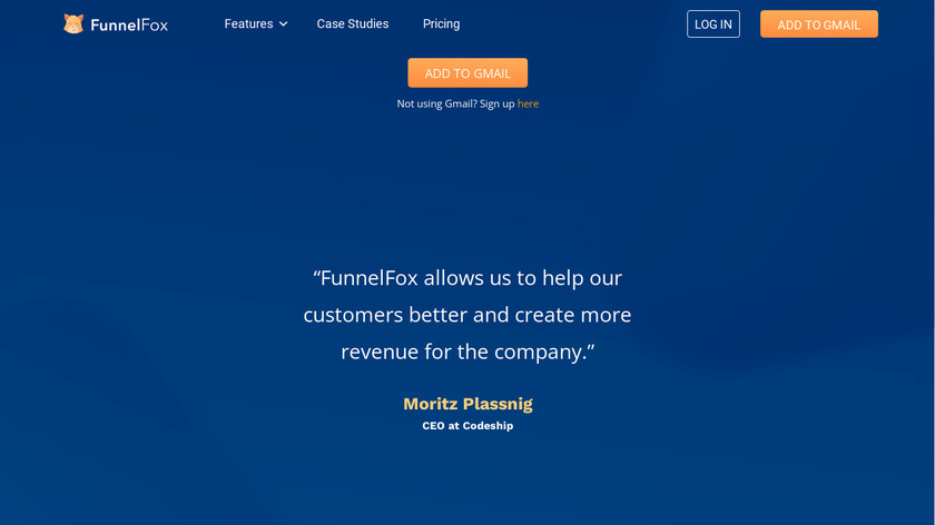 FunnelFox Landing Page