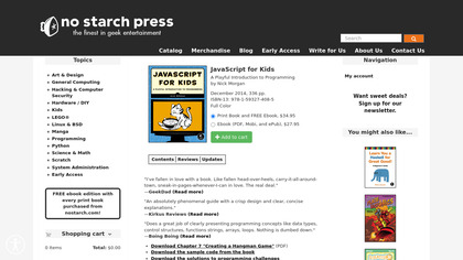 JavaScript for Kids image