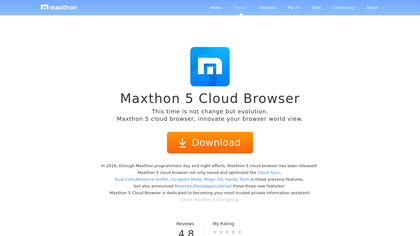 maxthon.com MX5 Browser image