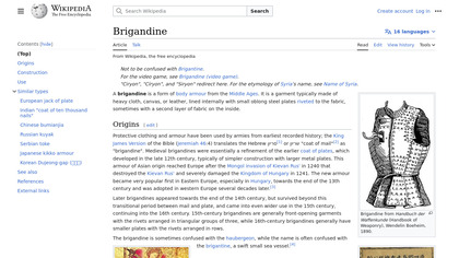 Brigandine image