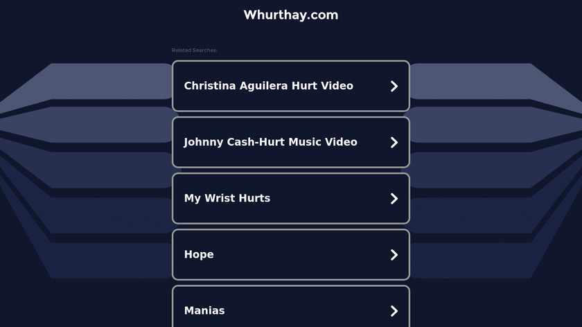 Whurthay Landing Page