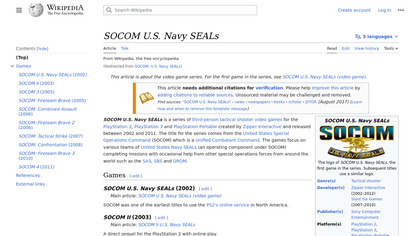 SOCOM: U.S. Navy Seals image