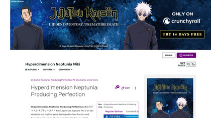 Hyperdimension Neptunia: Producing Perfection image