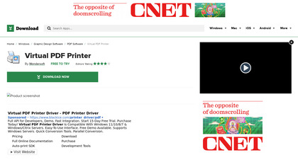 Virtual PDF Printer image