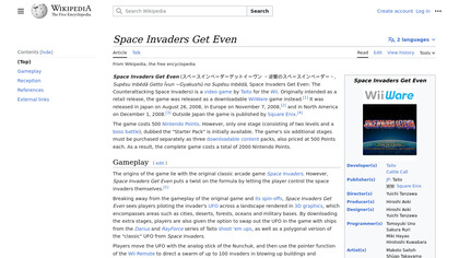 Space Invaders Get Even image