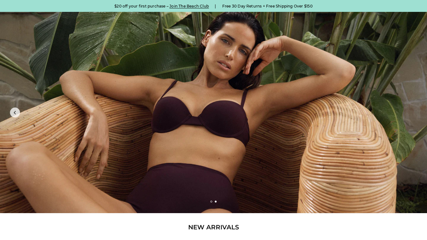 Seafolly Landing page
