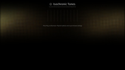 Isochronic Tone Generator image