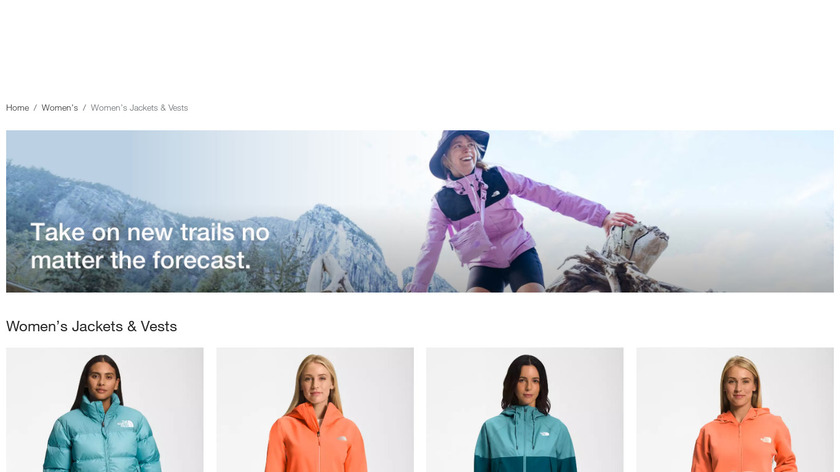 The North Face Thermoball Jacket Landing Page