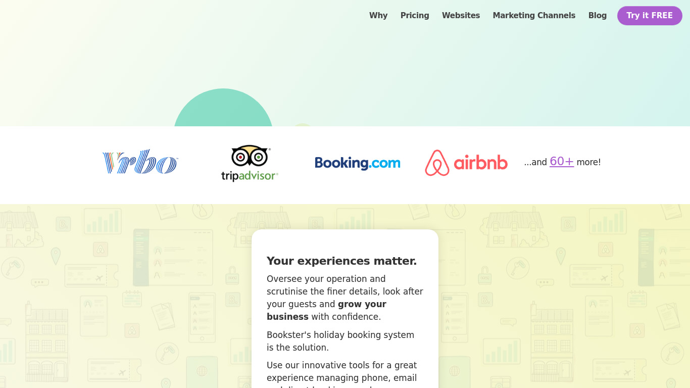 Bookster Landing page