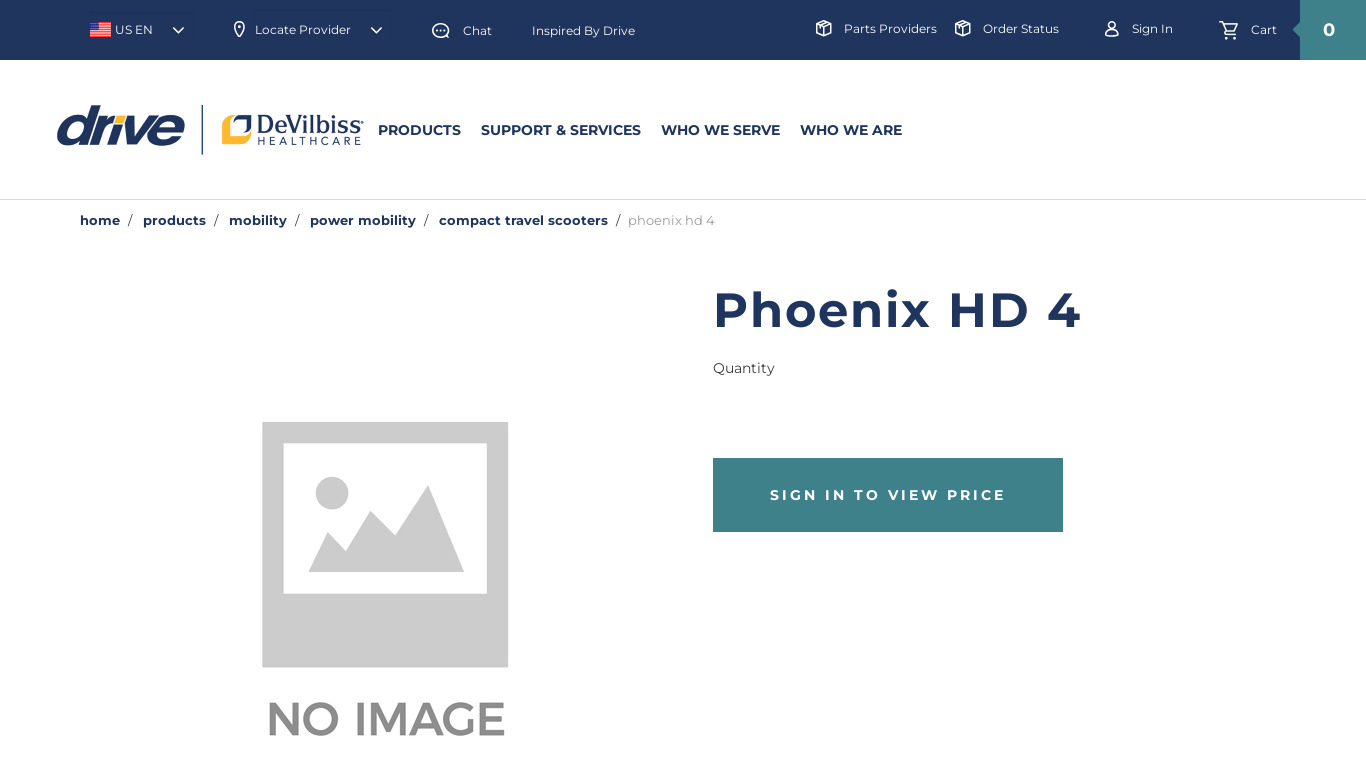 Phoenix HD Landing page