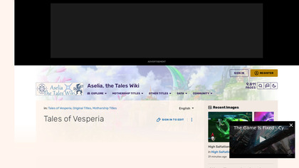 Tales of Vesperia image