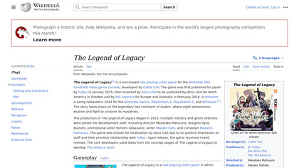 The Legend of Legacy image