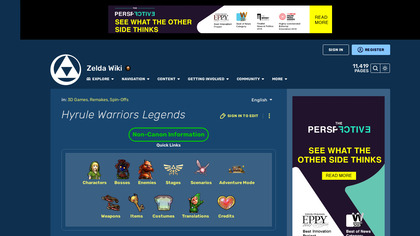 Hyrule Warriors Legends image