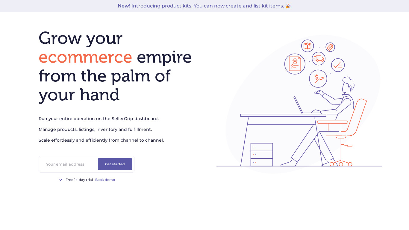 List On Fire Landing page