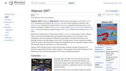 Wipeout 2097 image