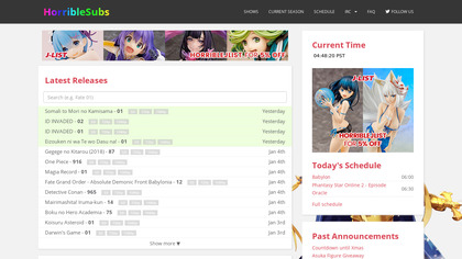 Horriblesubs image
