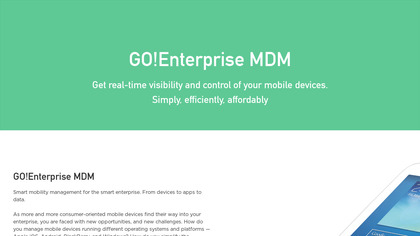 globoplc.com GO Enterprise MDM image