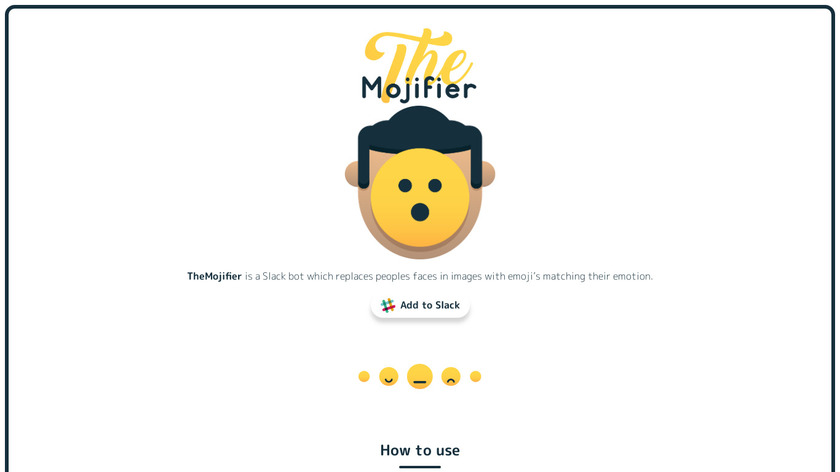 TheMojifier Landing Page