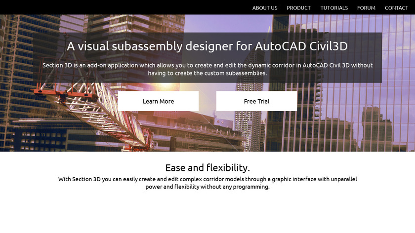 Section 3D Landing Page