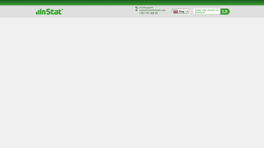 InStat Landing Page