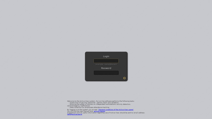 ActiveView Landing Page