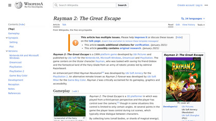 Rayman 2: The Great Escape image