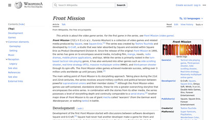 Front Mission image