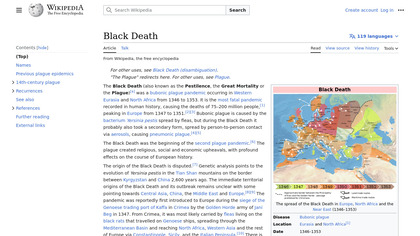 The Black Death image