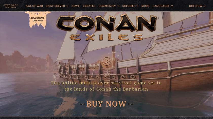 Conan Exiles Landing Page
