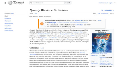 Dynasty Warriors: Strikeforce image