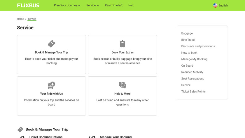 FlixBus Landing Page