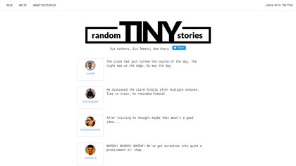 randomtinystories.com Random Tiny Stories image