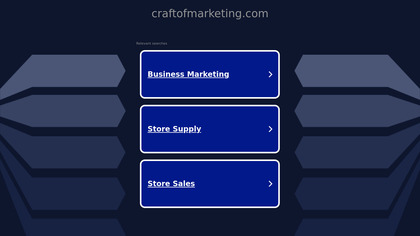 The Craft of Marketing image