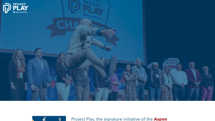 Project Play Landing Page