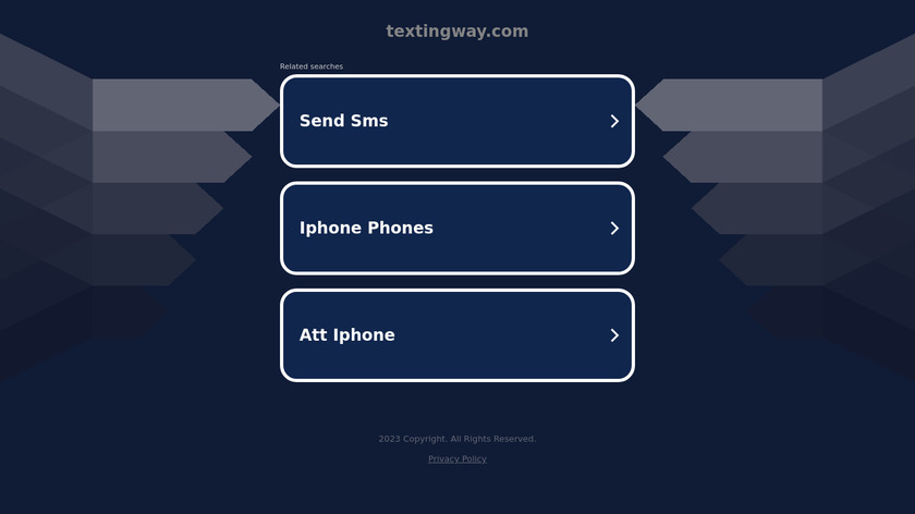 Textingway Landing Page