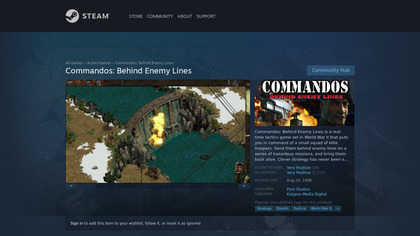Commandos: Behind Enemy Lines image