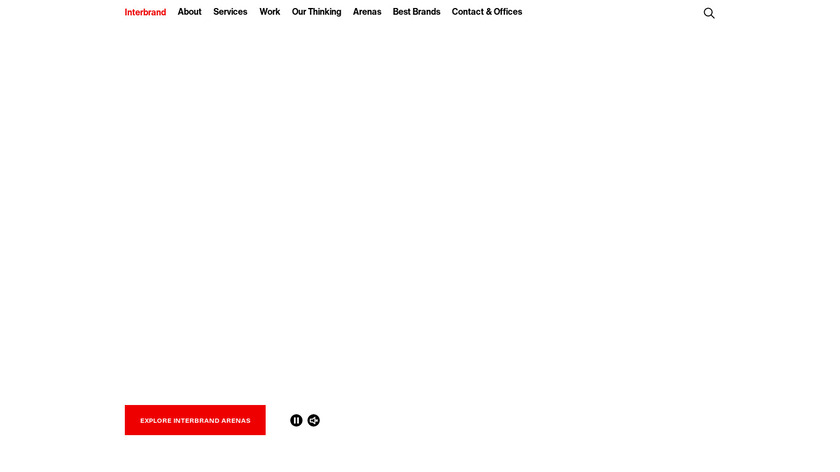 Interbrand Landing Page