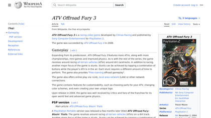 ATV Offroad Fury 3 image