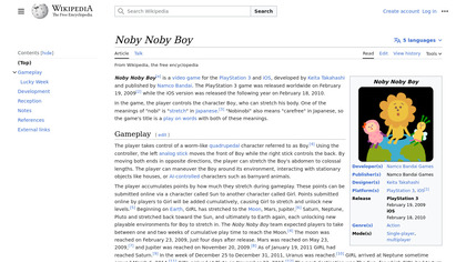 Noby Noby Boy image
