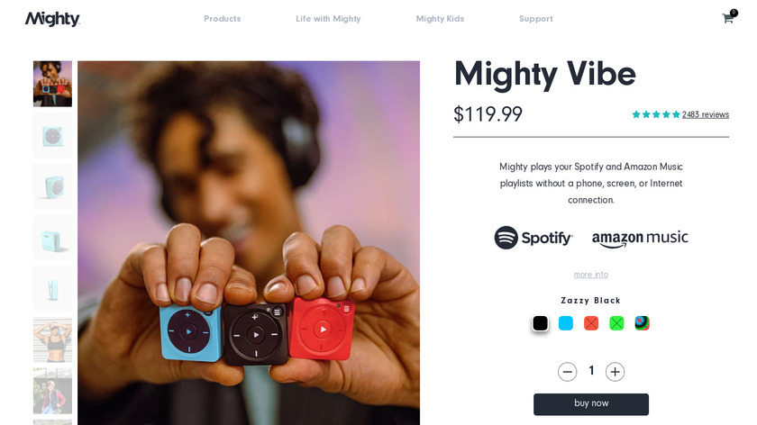 Mighty Vibe Landing Page
