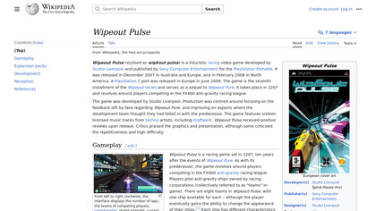 Wipeout Pulse image